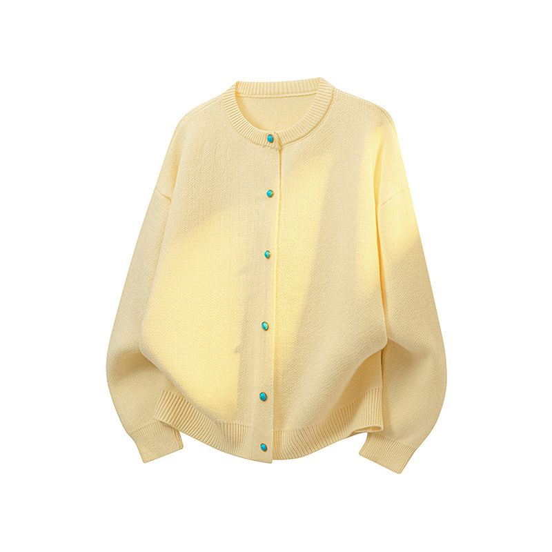 Men's Plus Size Knit Cardigan – Thick Textured Sweater For Autumn & Winter_voghion.com