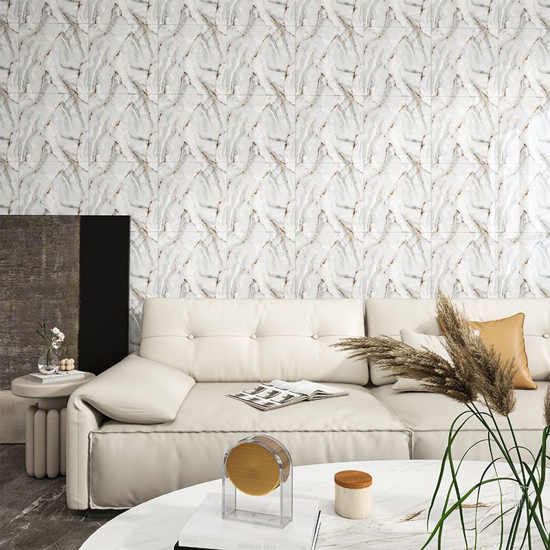 Aluminum Plastic Board Self-Adhesive Tile Stickers Bathroom Kitchen Waterproof Moisture-Proof Covering_voghion.com