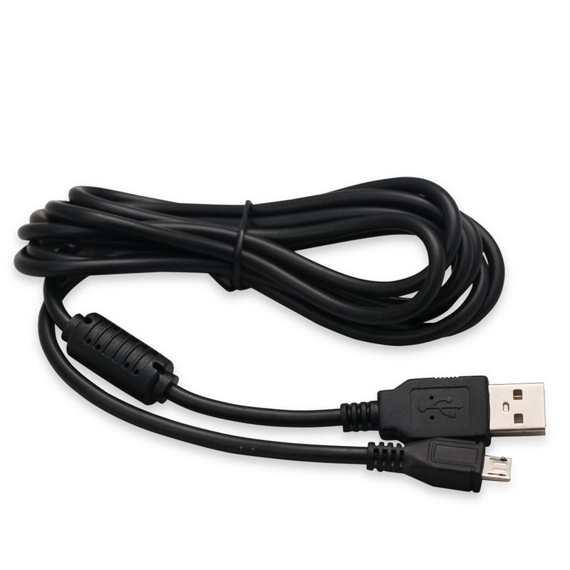 Hitech 300 cm-es töltőkábel PS4 kontrollerhez USB töltő vezeték nélküli joystick játékkábel_voghion.com