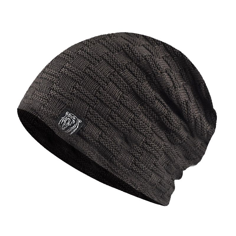Knitted Hat For Warmth, Chenille Material With Velvet Hoodie, Men's And Women's Winter Hats_voghion.com