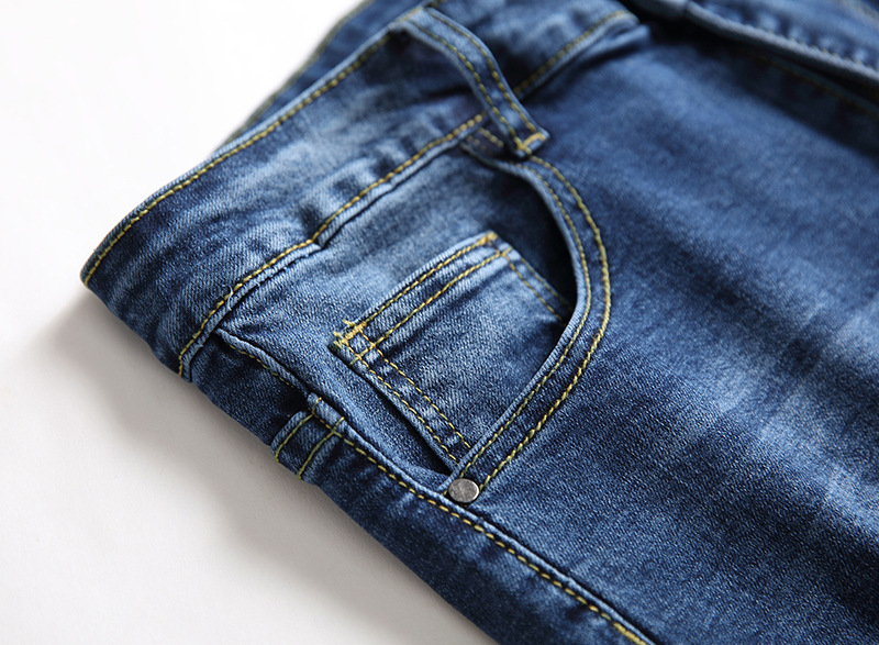 Herrenbekleidung Zerrissene Stretch Jeans Guy_voghion.com