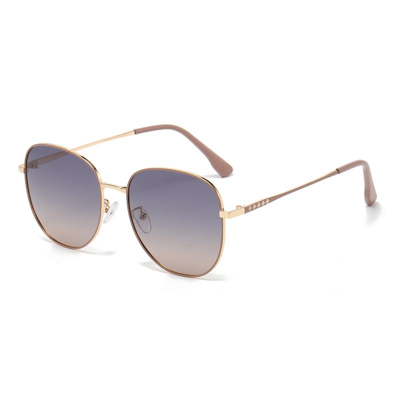 2023 New Driving Polarizing for Women's Sunglasses and Men's Anti UV Fashion Large Frame Glasses_voghion.com