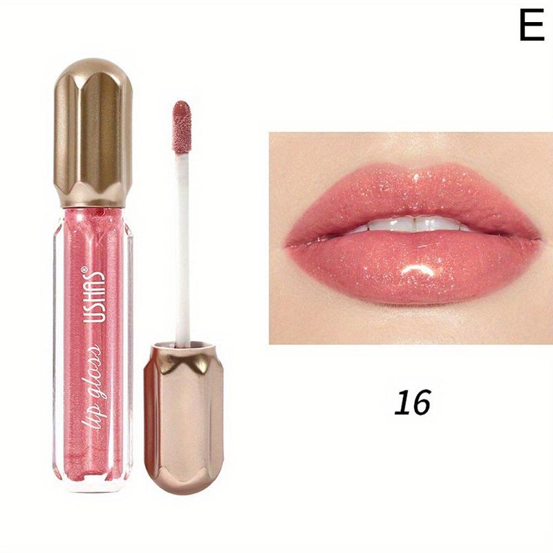 6 kleuren Mirror Pearl Lipgloss, waterdicht, langdurig hydraterend, vloeibare lippenstift, glanzende glitterlipgloss, lipmake-up voor vrouwen_voghion.com