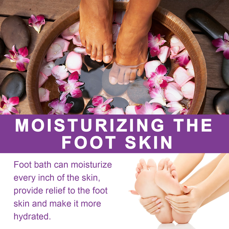 Fußbadesalz pflegt die Haut der Füße, reinigt tiefenwirksam, lindert Muskelkater, macht den Körper schlank und vertreibt Erkältungen. Fußbadesalz_voghion.com