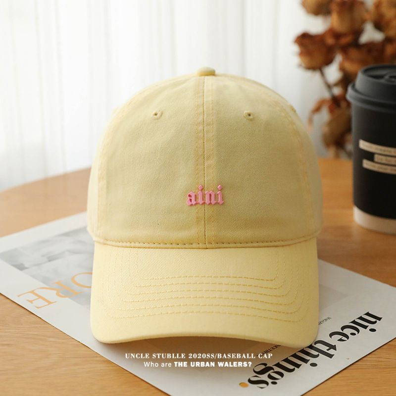Gorra de béisbol de nuevo estilo, buena versión, de algodón puro, suave, para el sol, estilo coreano, versátil, pequeña, para hombre._voghion.com