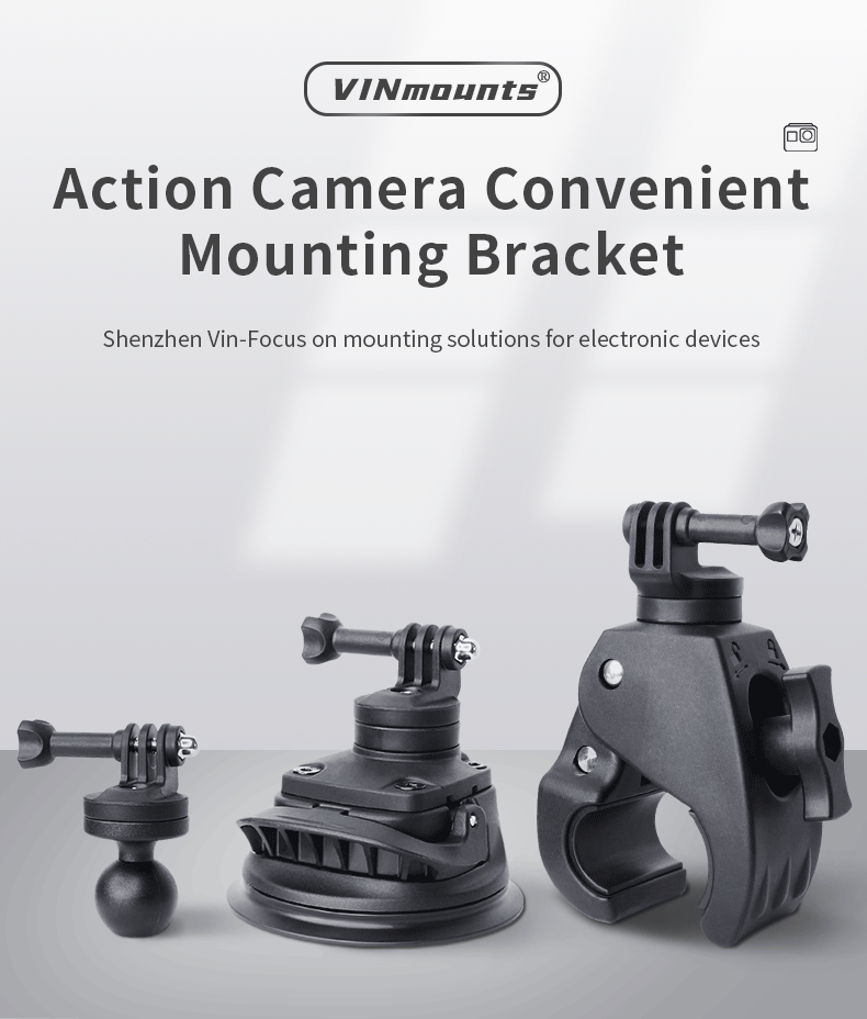 Quick installation suction cup mount compatible for GoPro vacuum adsorption fiess recording shooting action camera_voghion.com