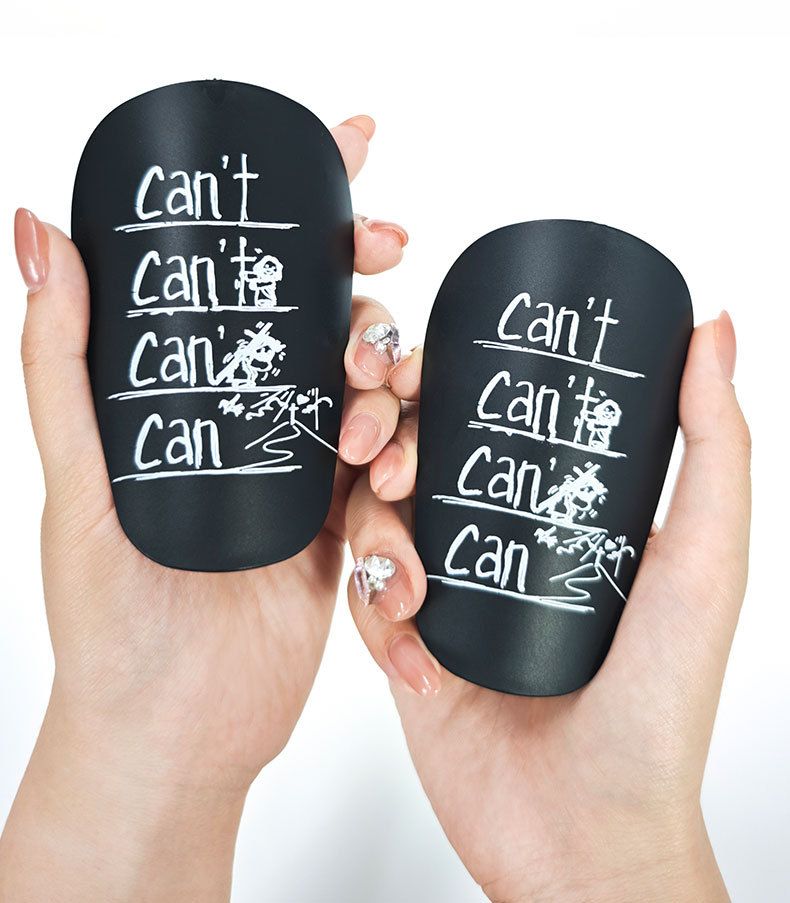 Mini Football Shin Guards – Customizable Thickened Plastic Shin Pads For Soccer/Basketball/Volleyball, Youth & Adult Sizes_voghion.com