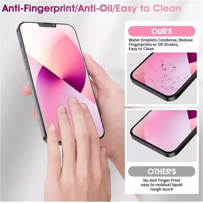 4PCS gehärtetes Glas für iPhone 15 11 14 12 13 Pro Max XR X XS XSMax 14Plus 15Plus 13Mini Displayschutzfolie auf für iPhone 7 8 6 6S Plus SE2020 Glas_voghion.com