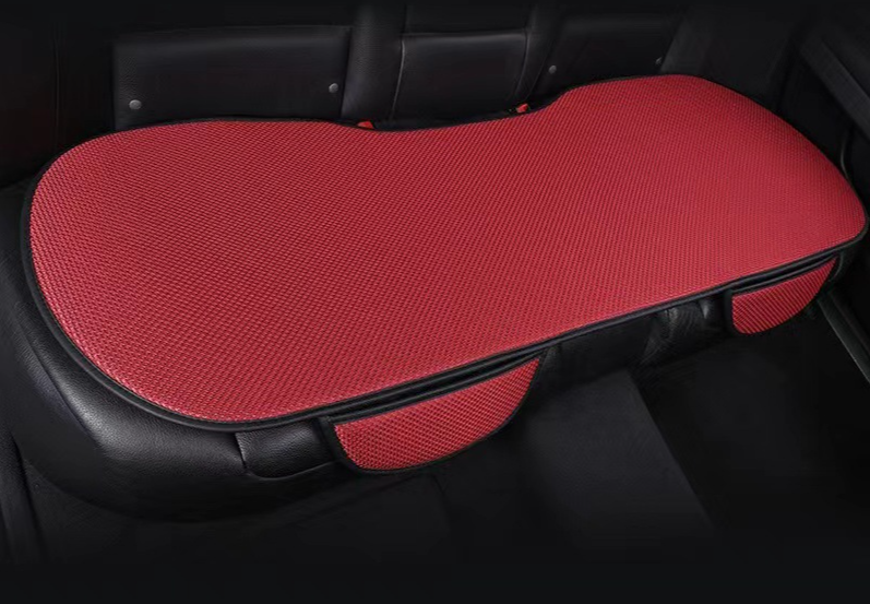 Summer Car Cushion Ice Silk Three-piece Set Of Single Breathable Backless Cool Cushion Car Supplies_voghion.com