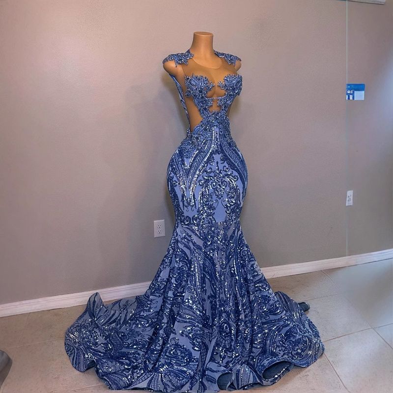 Damenbekleidung: Elegantes Abendkleid im Meerjungfrauen-Stil in Übergröße für Damen – dehnbares, eng anliegendes Abendkleid für Hochzeit, Abschlussball, Party und besondere Anlässe_voghion.com