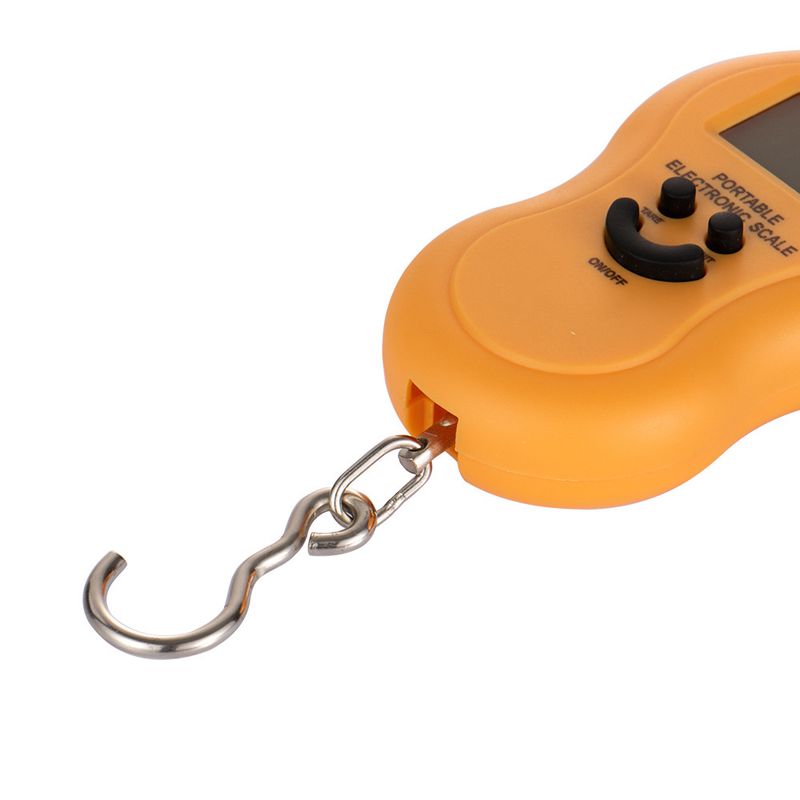 Portable Portable Scale Mini Electronic Scale Hulu-shaped Portable Scale Hook Scale Fishing Scale Hulu Scale 50KG_voghion.com