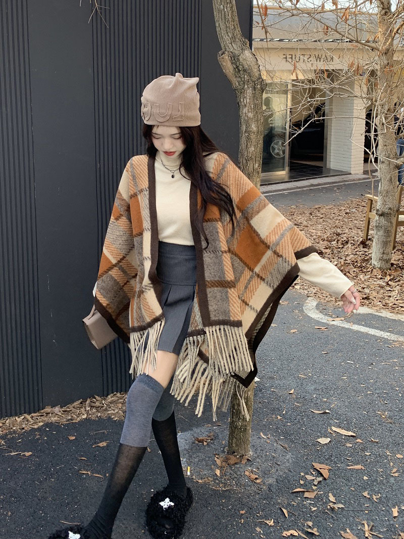 The new big designers light luxury trend of women's cashmere embroidery autumn and winter versatile scarf warm large scarf_voghion.com