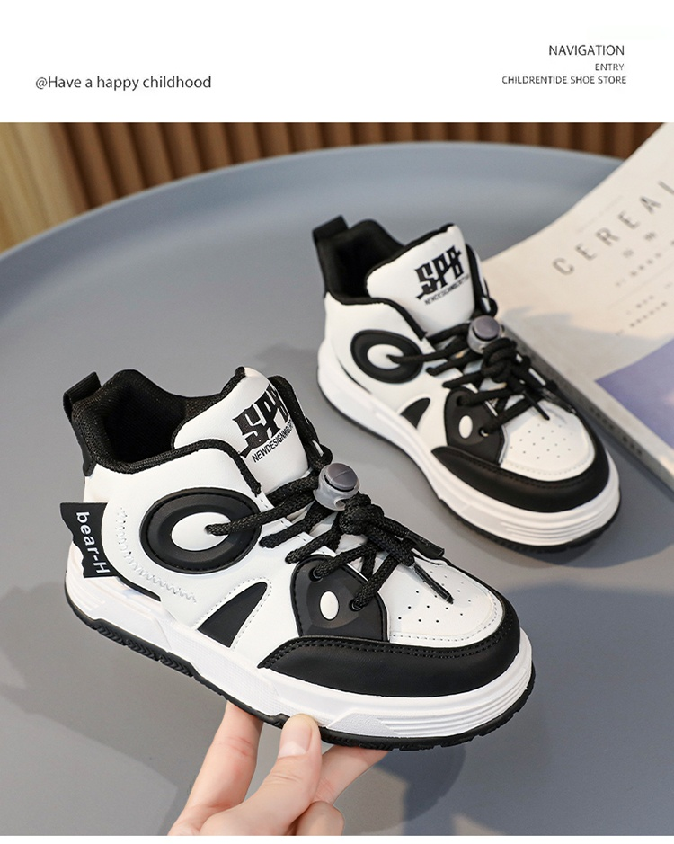 Sneakers alte, Scarpe bianche piccole, Scarpe casual, Scarpe per bambini e bambine, Scarpe alla moda per bambini grandi, Quattro stagioni_voghion.com