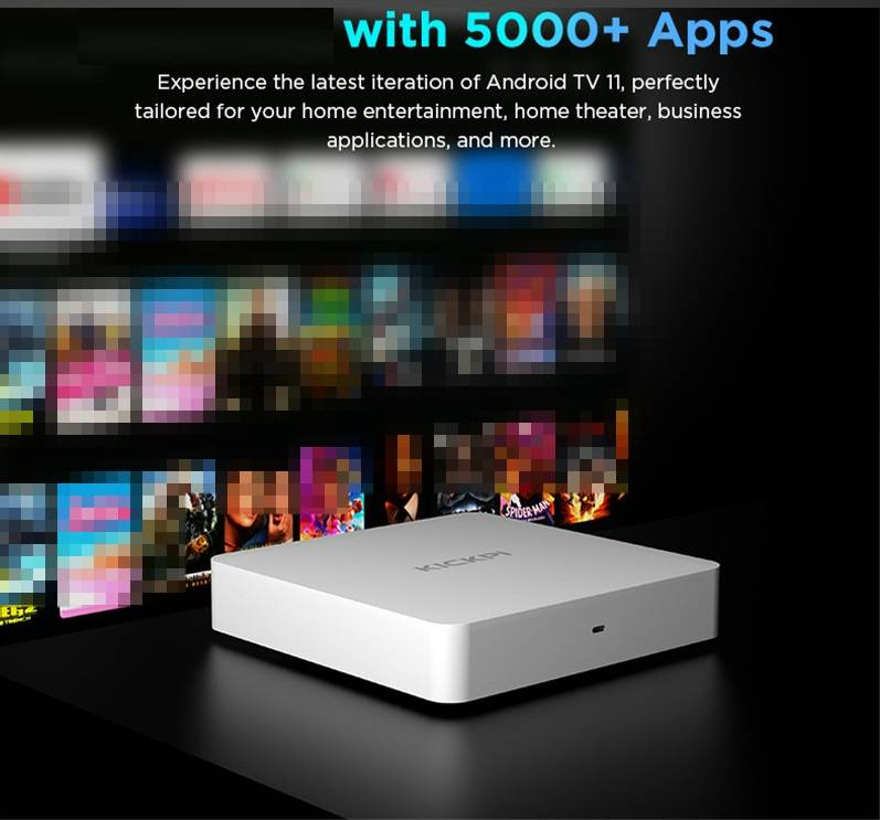 2GB +32GB  Android 11 TV BOX 4K Network TV 32G BT5.0 Android 11 ATV TV BOX Dual Wifi Bluetooth  Google Certified_voghion.com