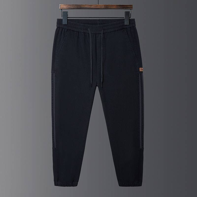 Men's Clothing Plus Size Stretch Jeans Loose All Match Pants Elastic Waist_voghion.com