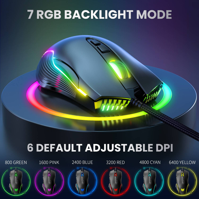 ONIKUMA CW905 Kabelgebundene Gaming-Maus_voghion.com