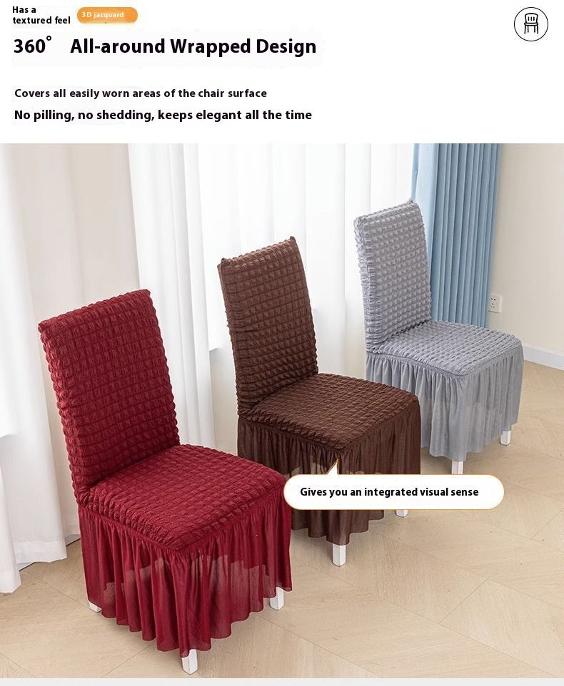 Coprisedie a nido d'ape - Coprisedie universali elasticizzati (stile minimalista, antiscivolo, confezione da 1/2/4/6)_voghion.com