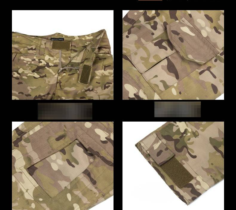 CZ Frogman Tactical Suit – Men's Military Training & Outdoor Camouflage Uniform Set (Jacket & Pants) – CP & Black Python Patterns_voghion.com