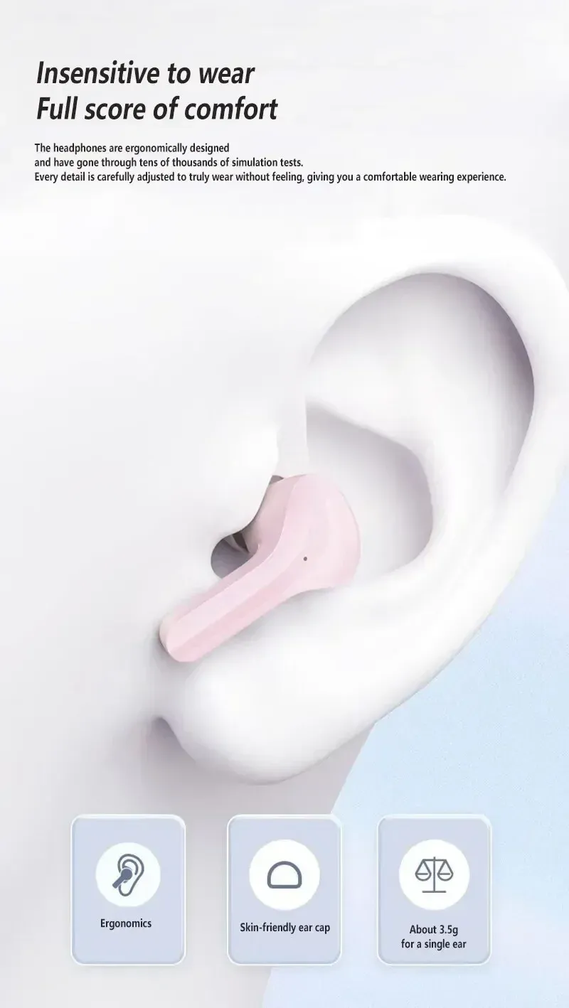 AIR31 vezeték nélküli Bluetooth fejhallgató binaurális kis fülhallgató sztereó basszus TWS legújabb sport fülhallgatók telefonokhoz_voghion.com