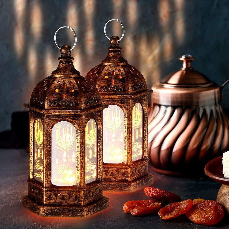 Mini Ramadan Candle Mubarak Lantern LED Eid Mubarak Hanging Lantern Moon Star Decorative Lights Home Decor Ornaments_voghion.com