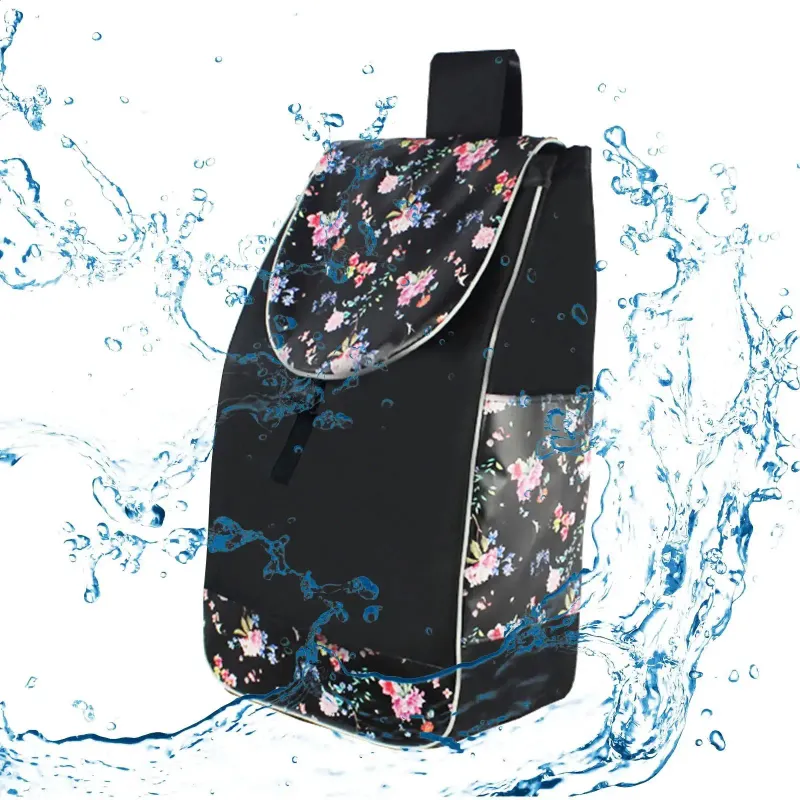 Carrello di ricambio pieghevole per la spesa, borsa con coulisse per carrello a mano, casa, ufficio, trasloco 240731_voghion.com