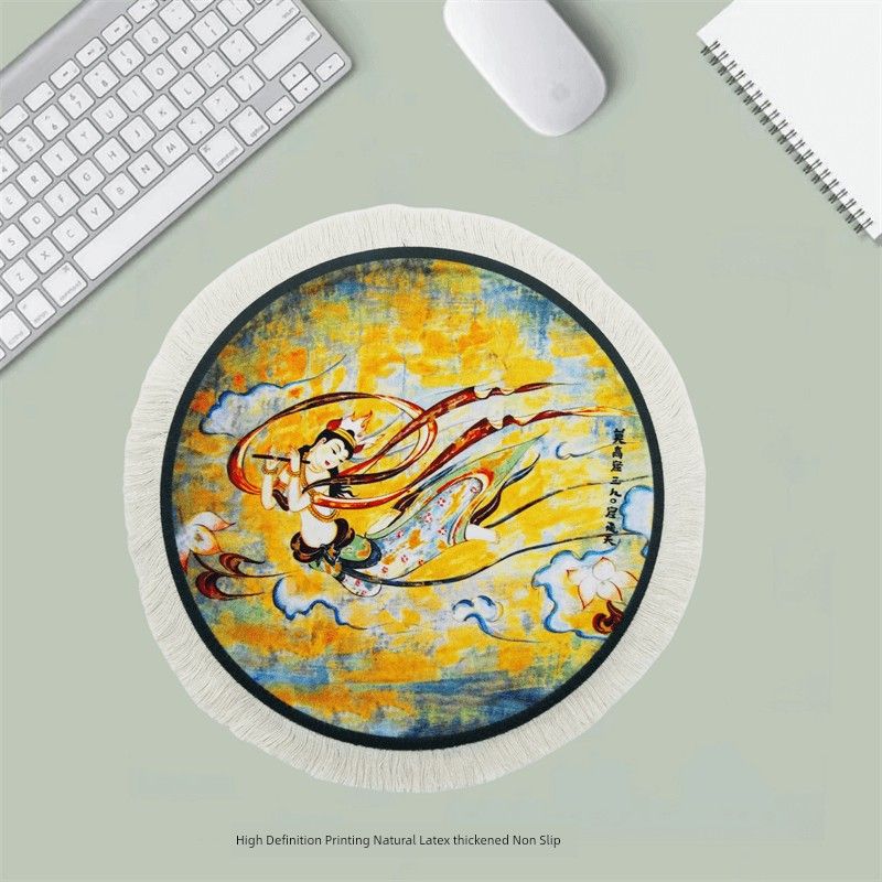 Tappetino per mouse Dunhuang Kweichow Moutai di qualità imbattibile, soffitto a cassettoni commemorativo di viaggi culturali creativi_voghion.com