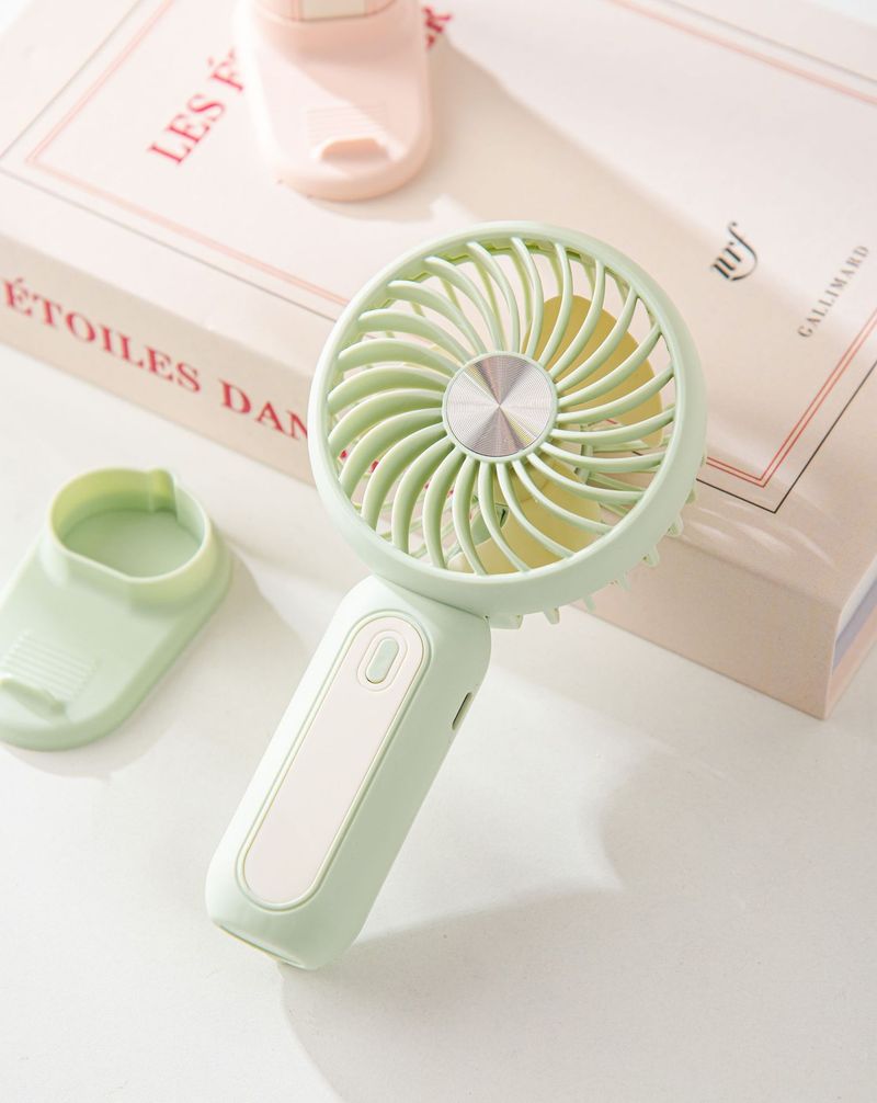 Handheld Fan Small Portable Rechargeable Electric Fan Usb Desktop Fan Mini Cross Border Summer Gift Small Fan_voghion.com