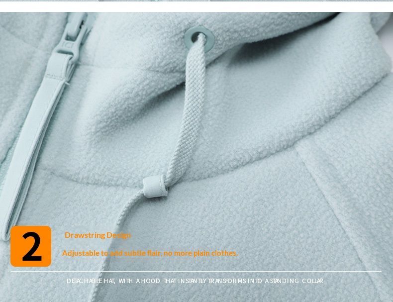 QFV50704555550<== Großhandel Polar-Jacke mit Fleecefutter für Damen und Herren, Outdoor-Sport, bedruckte Arbeitskleidung, Kapuze, dick gefüttert_voghion.com