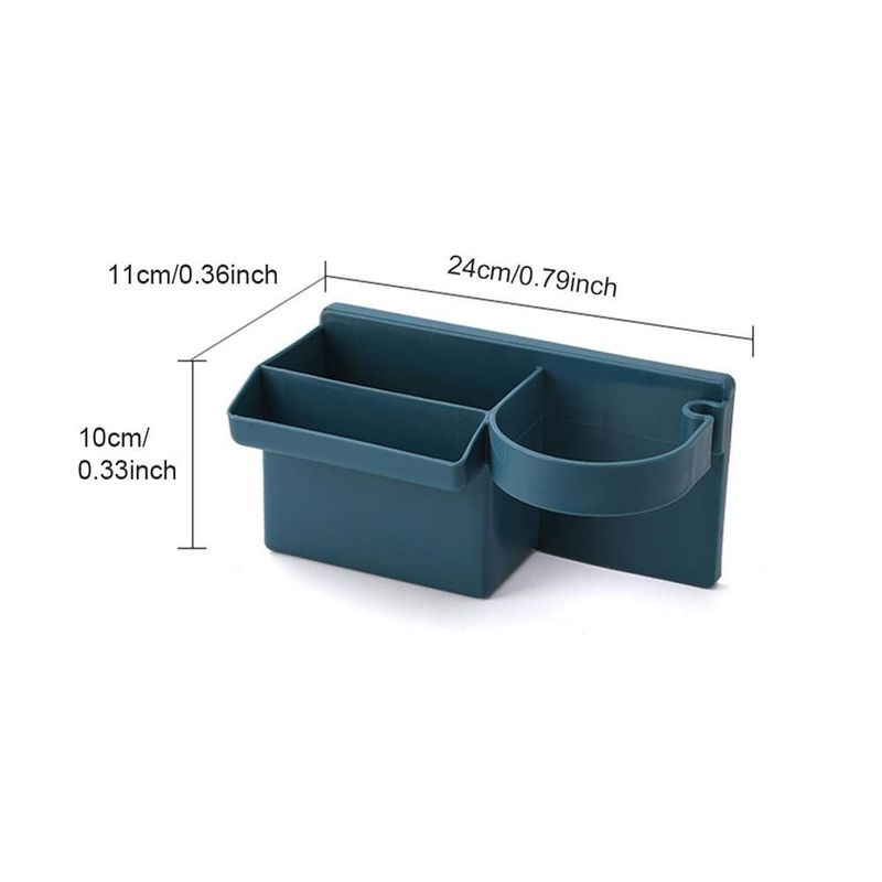 Porta asciugacapelli da parete per bagno, 3 pezzi, resistente all'acqua, organizer per bagno con due fessure, accessori per la casa e la doccia_voghion.com