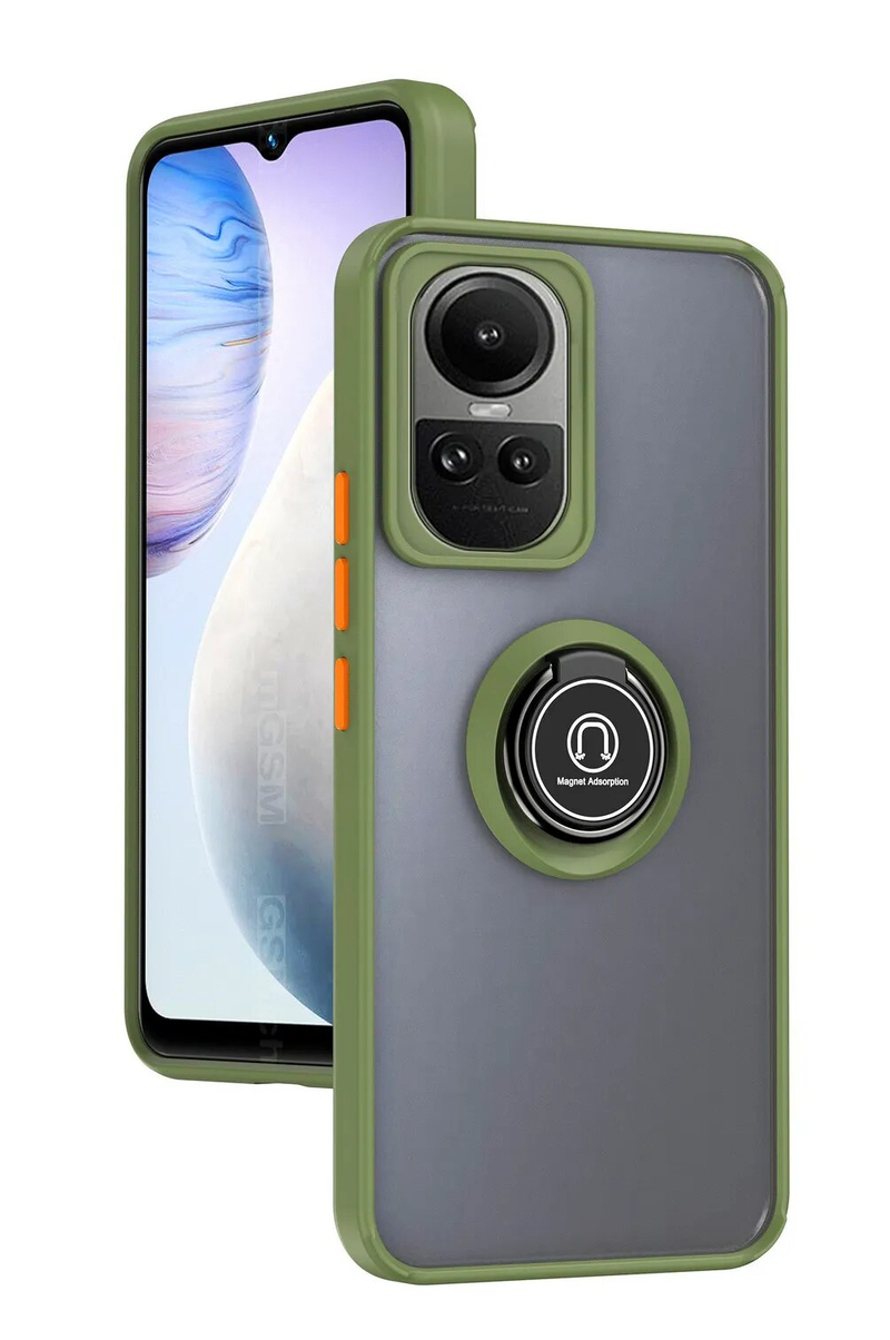 Rotatable bracket Phone case for 10 Reno10 9 Pro + Reno 8T 8 7Z 7 Lite 6 5 Ring Car Holder Cover_voghion.com