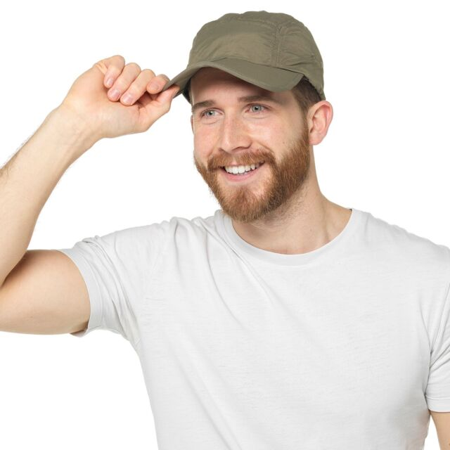Gorra de béisbol ajustable para hombre y mujer, plegable, con bolsillo, para verano_voghion.com