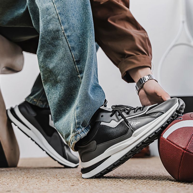 cushioning Rebound Running Shoes Men's Non-slip, Wear-resistant, Breathable And Comfortable Sports Shoes Men's Shoes_voghion.com