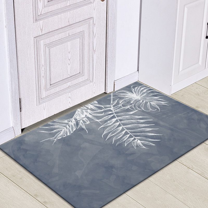 Minimalistischer, moderner nordischer wasserabsorbierender und rutschfester Teppich, Eingangsbereich, Schlafzimmer-Türmatte, Bodenmatte_voghion.com