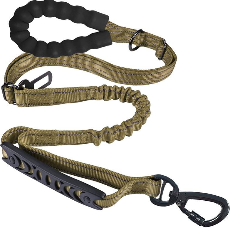 Large Elastic Cushion Explosion-Proof Multi-Functional Dog Leash Pet Supplies For Walking And Running_voghion.com