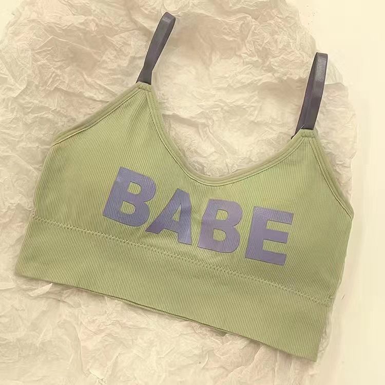 Dammekleeder BH Tube Top ouni Stolring Vest-Stil bequem sammelen Anti-Sacken Meedercher Schüler Hosenträger Broschtwrap Schéine Réck_voghion.com