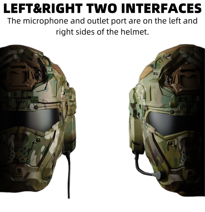 Taktická útočná Airsoftová přilba II s maskou Náhlavní souprava Ventilátor proti zamlžování NV Stojan Vojenský lov Paintball Casque Airsoftové vybavení_voghion.com