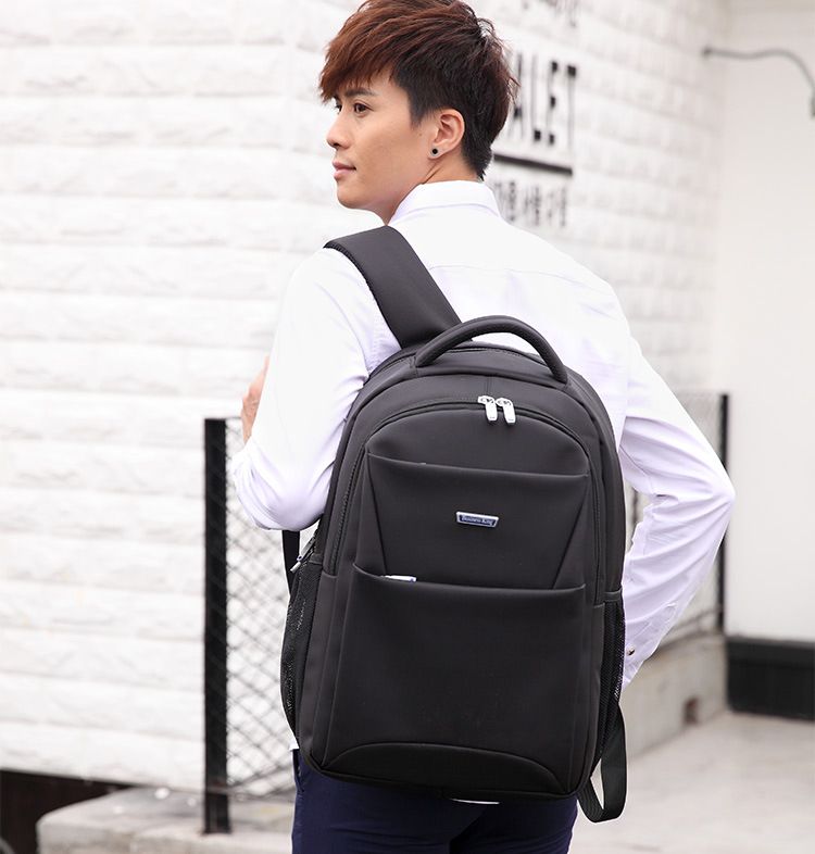 2025 New Men's Large Capacity Business Travel Laptop Backpack_voghion.com