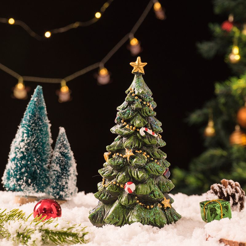 New Christmas Tree Ornaments Home Desktop Atmosphere Scene Decoration Resin Crafts_voghion.com