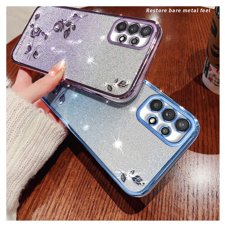 Bleščeč ovitek SoCouple za Samsung A15 25 35 55 05S 02S 10 10S 20S A81 A82 A91 01 02 03 A21 A7 2018_voghion.com