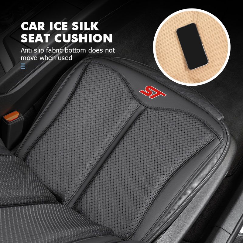 Auto Rar Front Sat Anti-slip Pad Protct Matte Ic Seide Kissen Für Ford ST Racing RS S Mustang Kuga Fista Fusion O_voghion.com