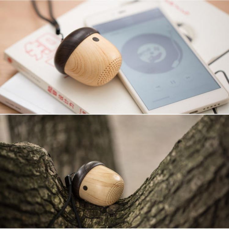 Mini Portable Nut Wireless Bluetooth Speaker Mobile Small Cannon Outdoor Hiking Travel Subwoofer_voghion.com