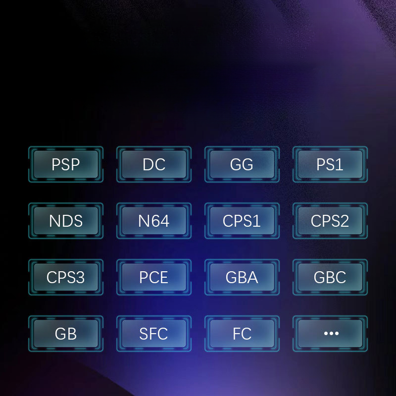 Az új H55 nagyfelbontású IPS nagyképernyős, nyílt forráskódú kézi játékkonzol PSP GB kétjátékos csatákat is lejátszhat._voghion.com