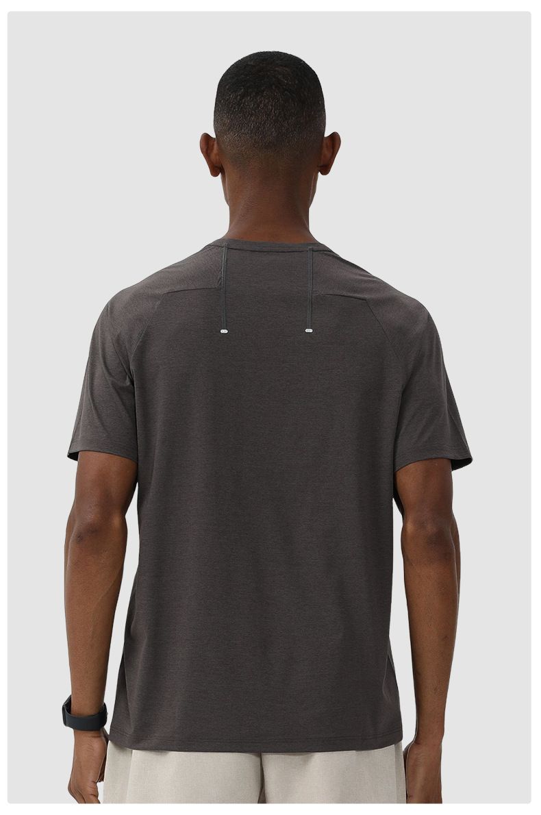 Spring And Summer European And American Quick-drying Men's Short-sleeved Breathable Sunscreen Sports Leisure Fitness Hiking Leisure Exercise T-shirt_voghion.com