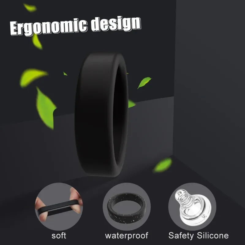 3 pezzi/set anello per il pene eiaculazione ritardata silicone riutilizzabile sperma cazzo anelli per uomini ingrandimento giocattoli sessuali uomini anelli di coppia_voghion.com