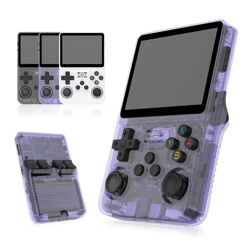 Nauja atvirojo kodo nešiojamoji žaidimų konsolė R36S, skirta GBA klasikinei FC arcade nešiojamai UX sistemai_voghion.com