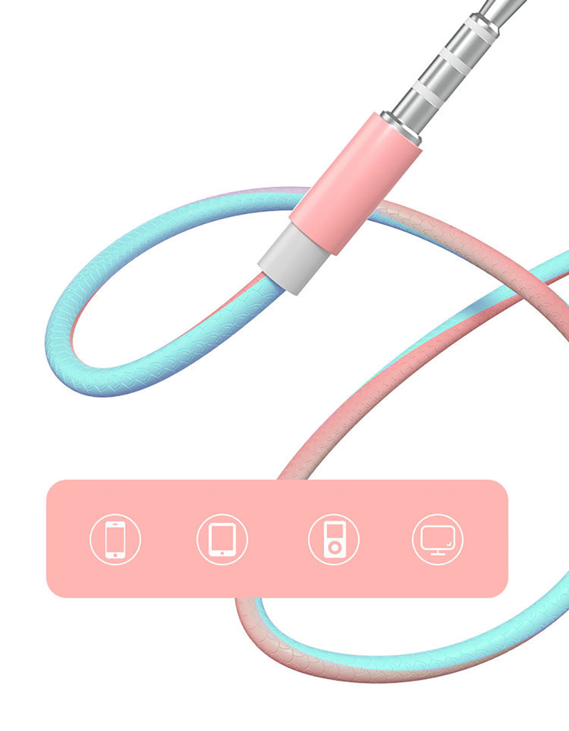 3.5mm/Type C In-ear Wired Earbuds Sports Earphone Bass Stereo Music Headset with Microphone for Mobile Phone Computer_voghion.com