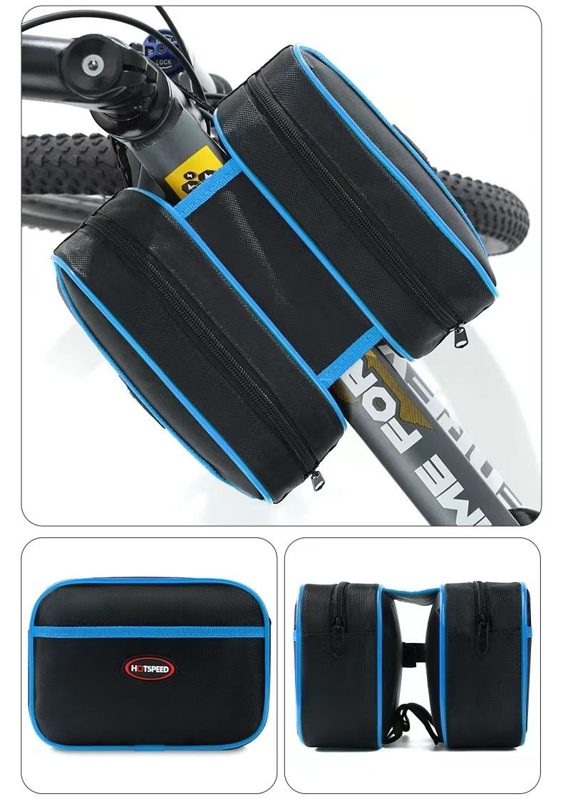 Frame Mountain Road Bike Phone Bicycle Front Hanging Waterproof Storage Bag_voghion.com
