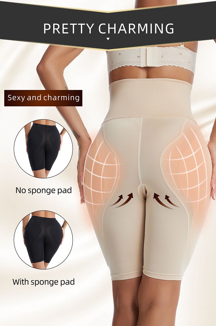 Damenbekleidung Oberschenkelhohe Taillenhöschen Damen-Oberschenkelhohes Grätsche-Oberschenkelhochbrust-Korsetthöschen mit Bund_voghion.com