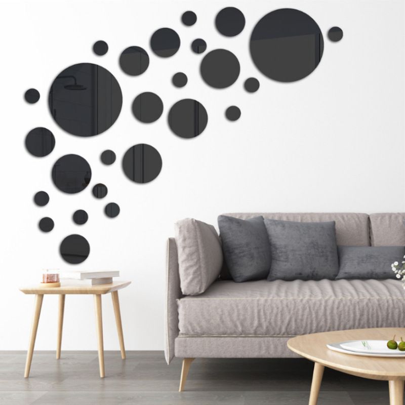 Acryl dekoration selbst-adhesive 3D stereoskopischen kristall spiegel st, schlafzimmer wohnzimmer hintergrund malerei wand_voghion.com