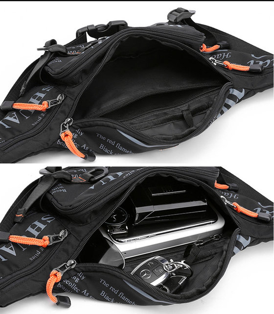 Marsupio da uomo in nylon con marsupio da corsa, impermeabile, multiuso, da viaggio, per uomo, con marsupio, marsupio_voghion.com